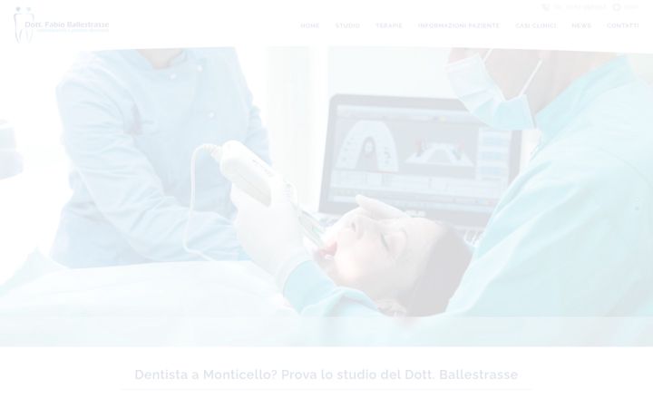 Zrzut ekranu dentistamonticello.it