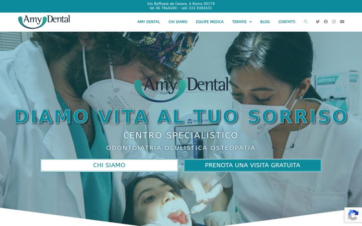 Zrzut ekranu dentistaroma-appia.it
