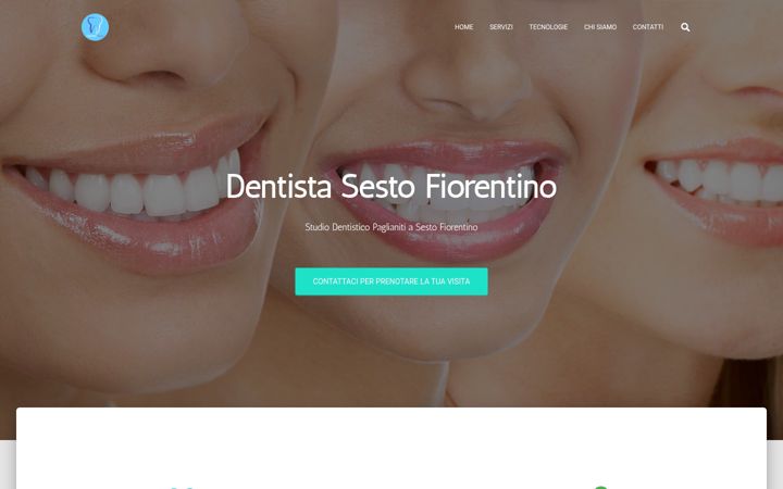Zrzut ekranu dentistasesto.it