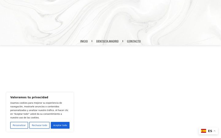 Screenshot of dentistaspecialistas.com