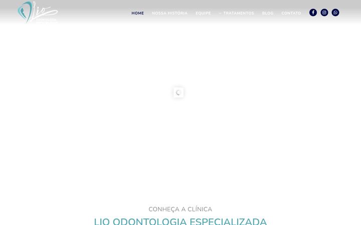 Kuvakaappaus sivustosta dentistaubatuba.com.br