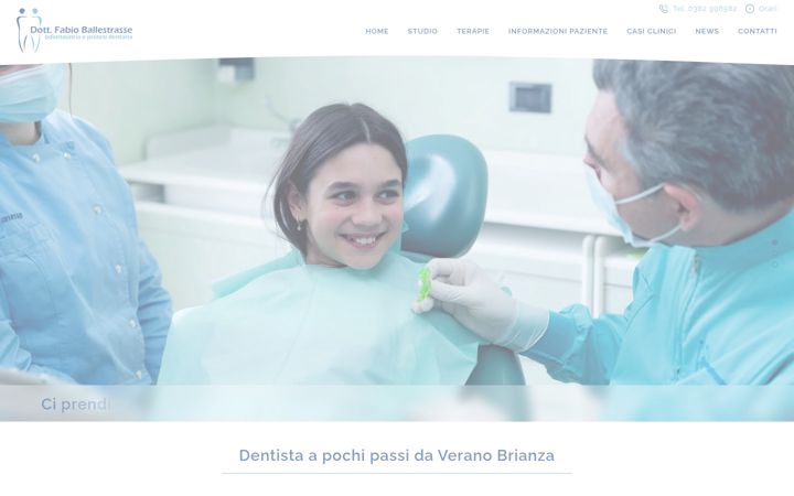 Screenshot of dentistaverano.it