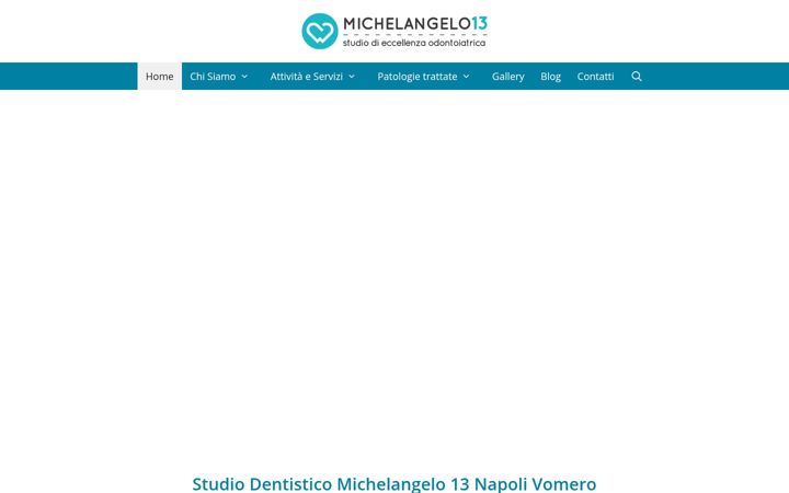 Skærmbillede af dentistavomero.it