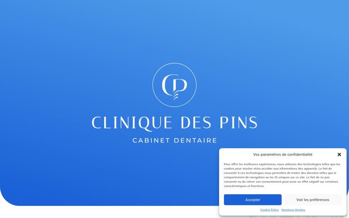 Skjámynd af dentiste-fos-sur-mer-cabdespins.fr