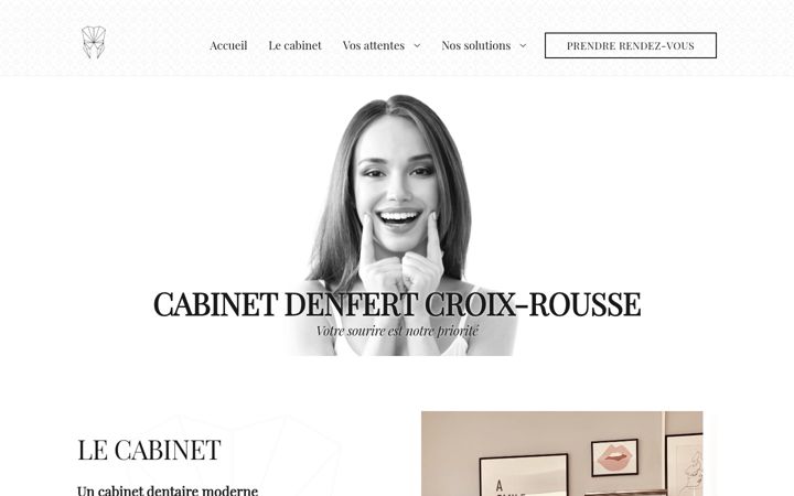 Screenshot of dentiste-lyon.fr