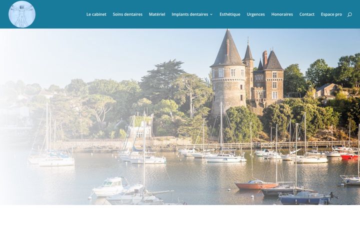 Screenshot of dentiste-pornic.fr