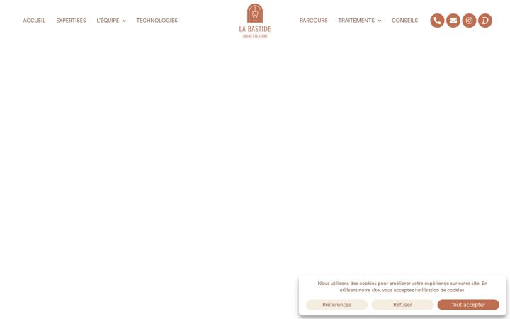 Captură de ecran a dentistes-fegersheim-labastide.fr