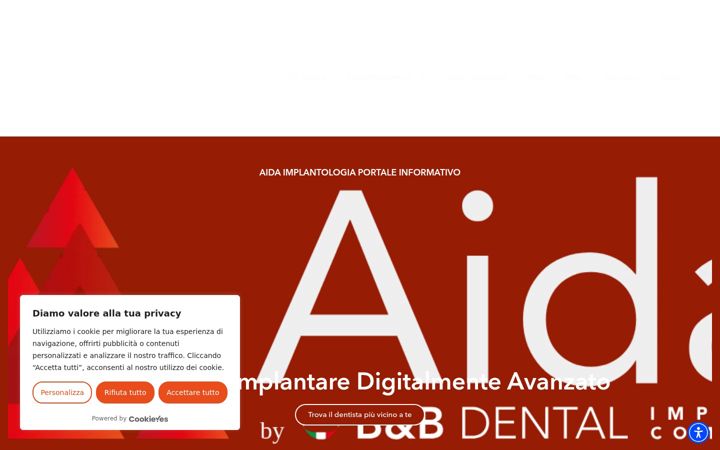 Skærmbillede af dentistiaida.it