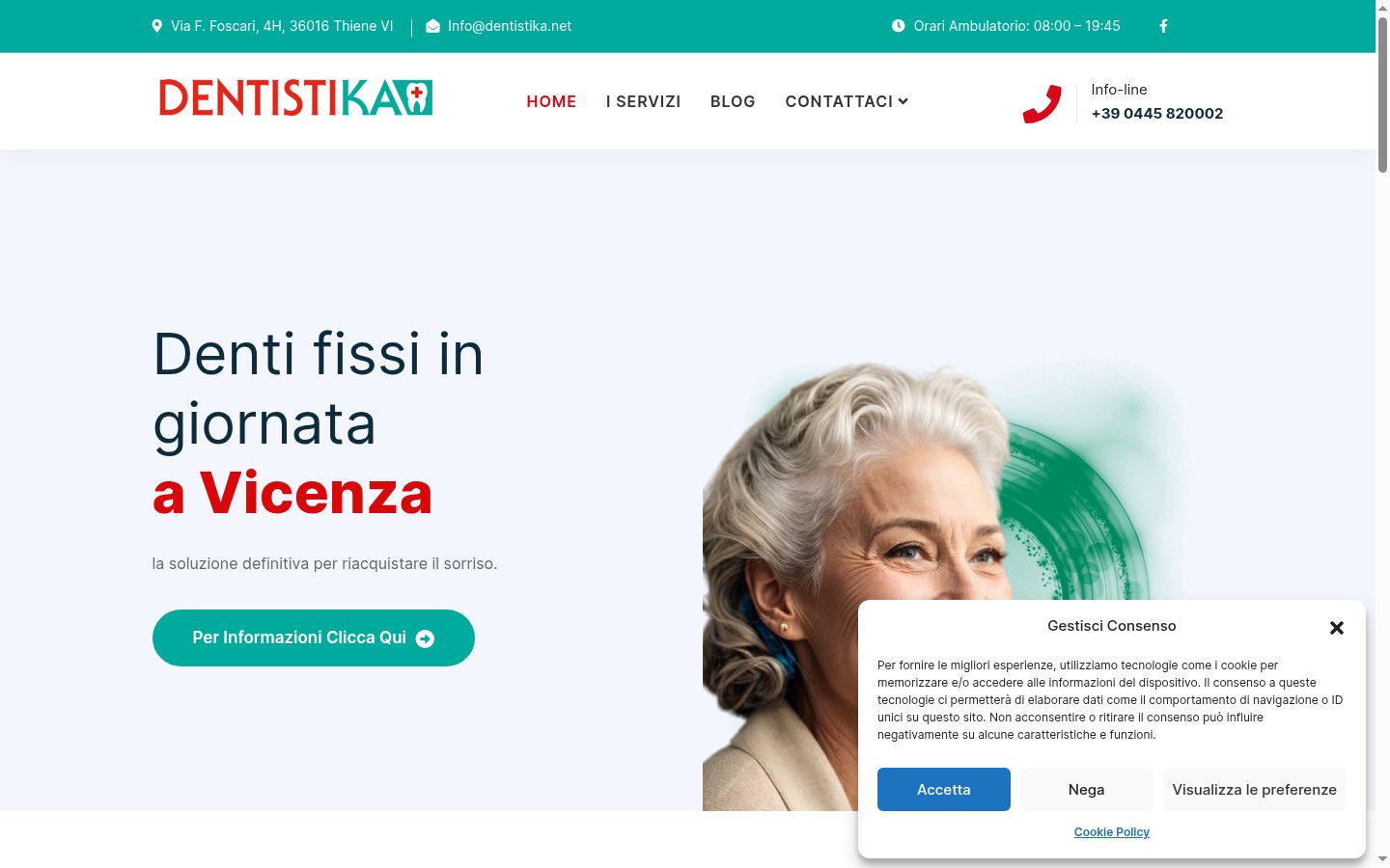 Sutikimo reklamjuostės, rodytos prieš bet kokią sąveiką, ekrano kopija