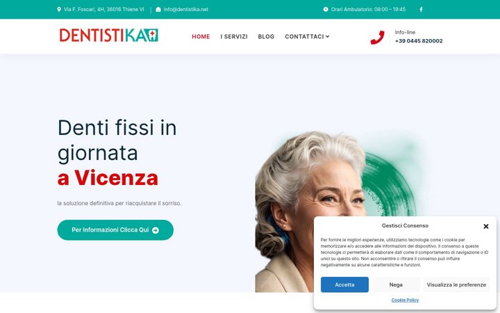 Zrzut ekranu dentistika.net