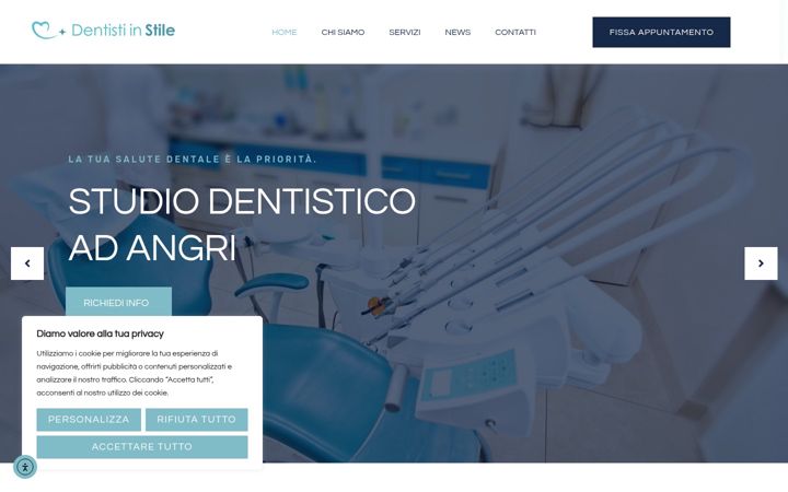 Screenshot of dentistinstile.it