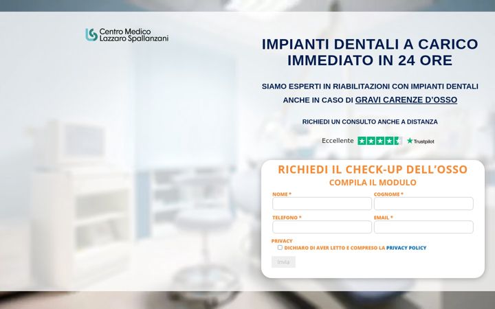 Screenshot of dentistipertutti.it