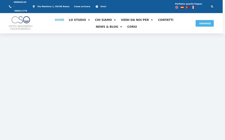 Screenshot of dentistiromacso.it