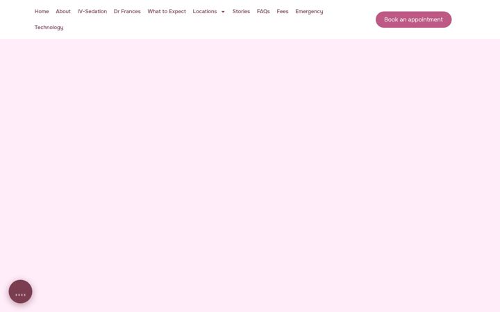 Screenshot of dentistryfornervouspatients.co.uk