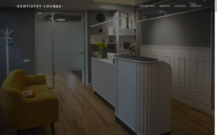 Captură de ecran a dentistrylounge.ro
