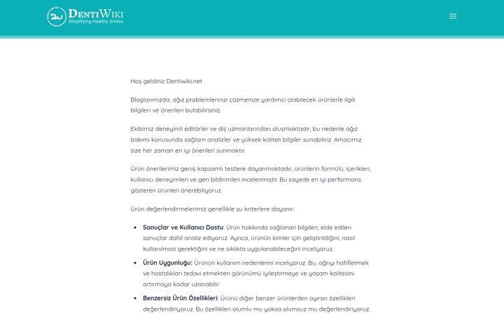 Ekrānuzņēmums no dentiwiki.net