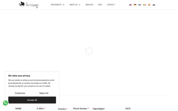 Screenshot of dentleonturkey.com