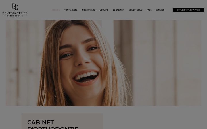 Screenshot of dento-castries.fr