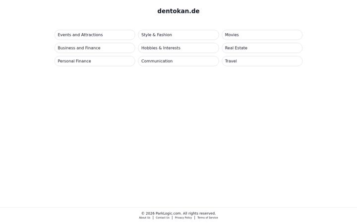 Screenshot of dentokan.de