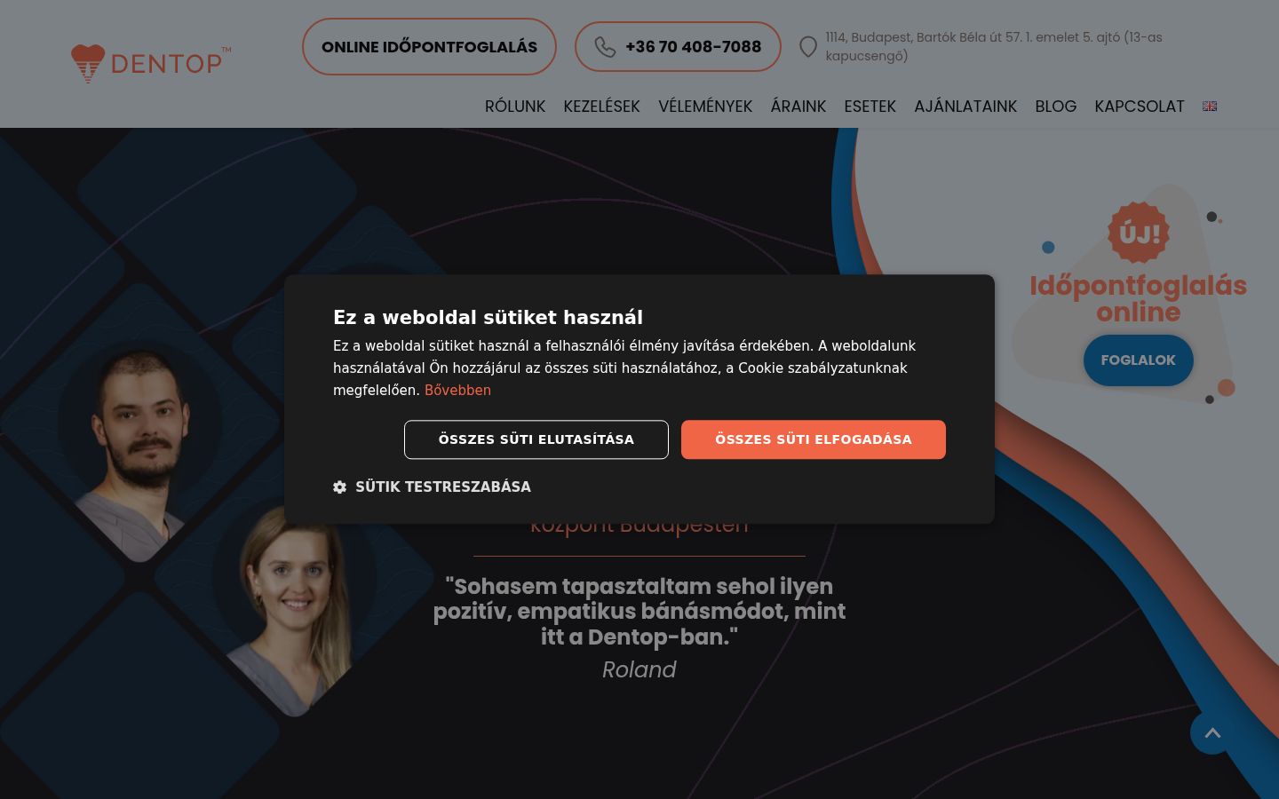 Zrzut ekranu banera zgody wyświetlanego przed jakąkolwiek interakcją