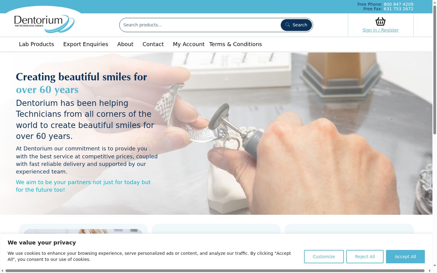 Képernyőkép a bármilyen interakció előtt megjelenő hozzájárulási bannerről