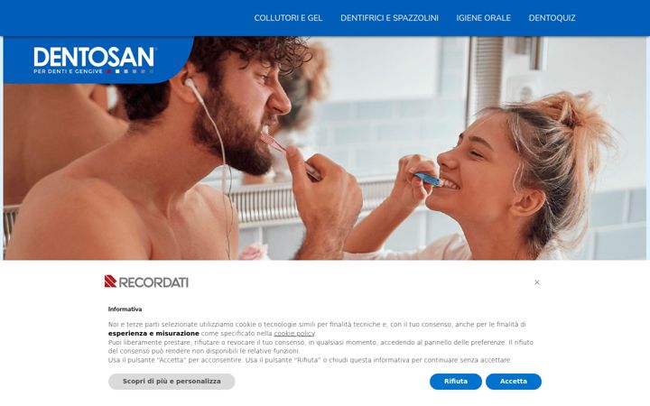 Screenshot of dentosan.it