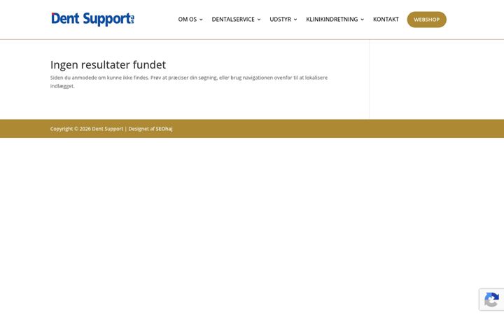 Screenshot ta' dentotal.dk