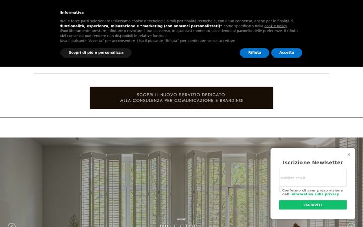 Screenshot of dentrocasa.it