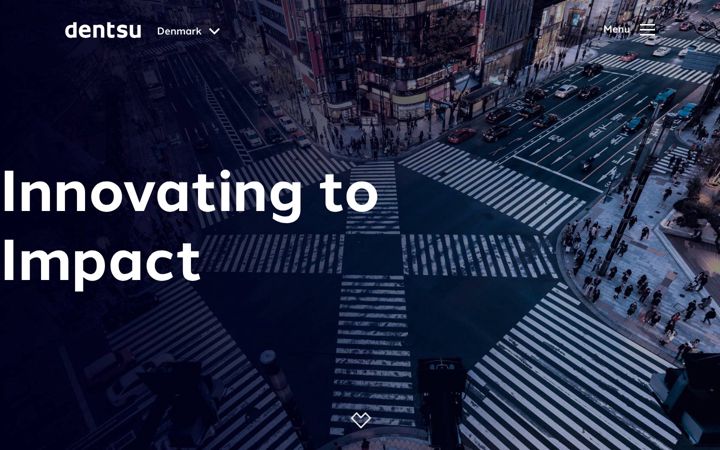 Screenshot of dentsuaegisnetwork.com