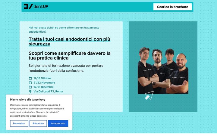 Screenshot of dentup.academy