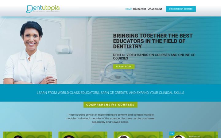 Screenshot of dentutopia.com