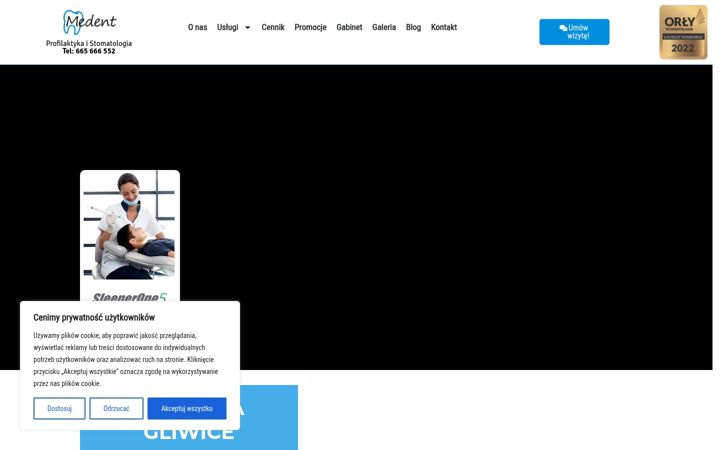 Screenshot του dentystagliwice.pl