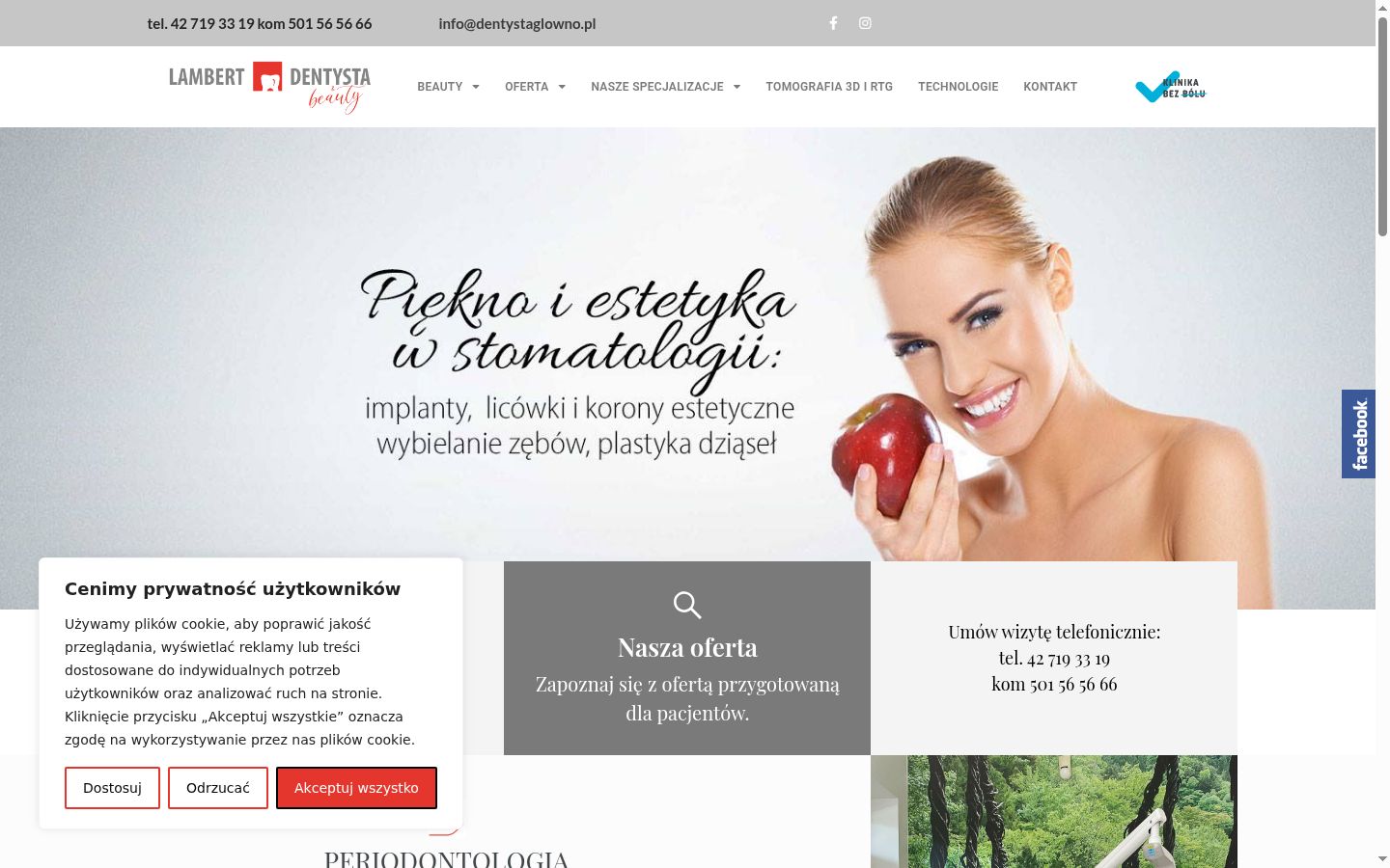Screenshot tal-banner tal-kunsens muri qabel kwalunkwe interazzjoni