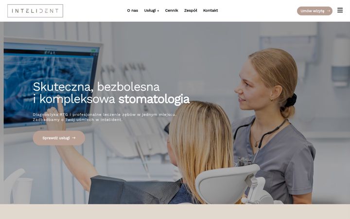 Screenshot of dentystka.com