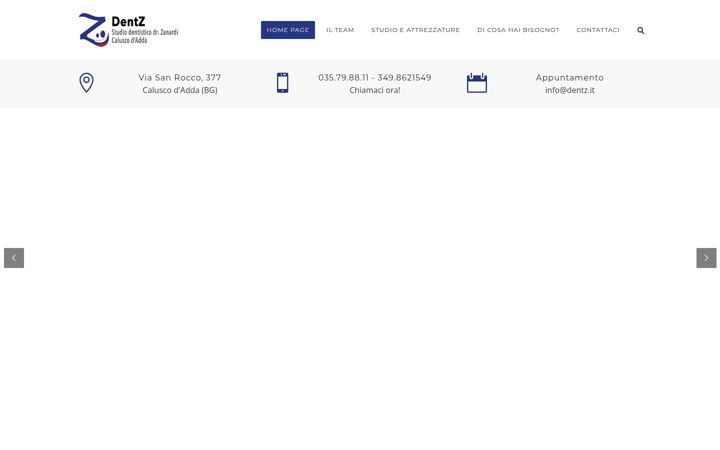 Screenshot of dentz.it