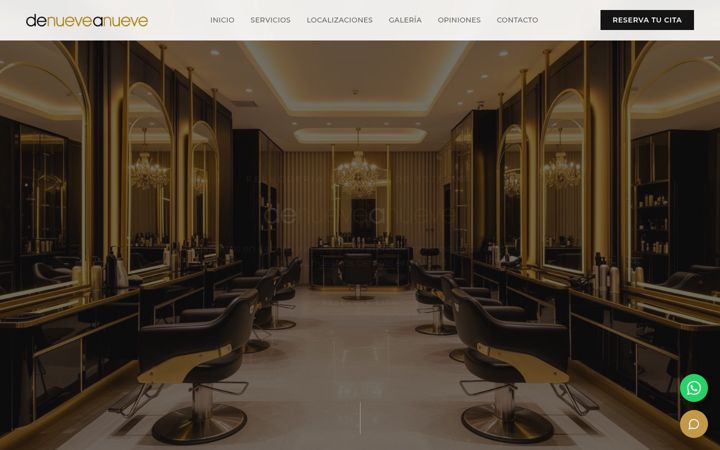 Screenshot of denueveanueve.com