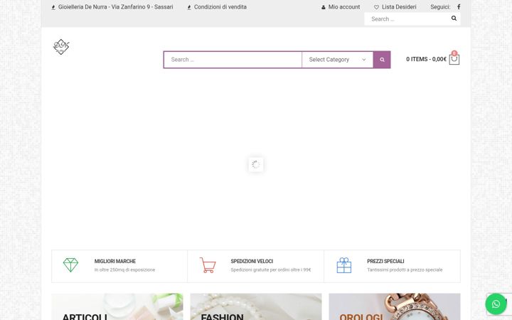 Screenshot of denurra.it