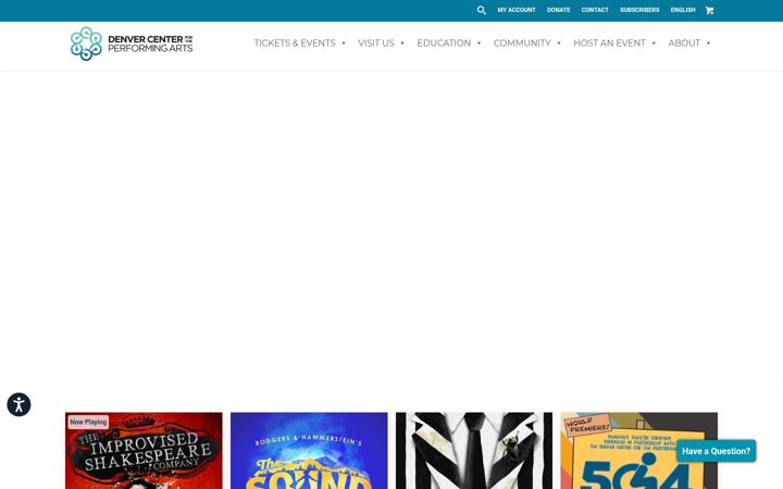 Screenshot του denvercenter.org