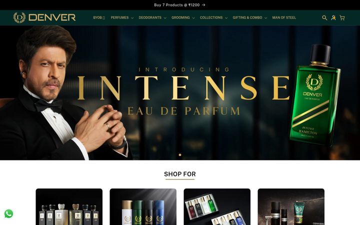 Screenshot του denverformen.com