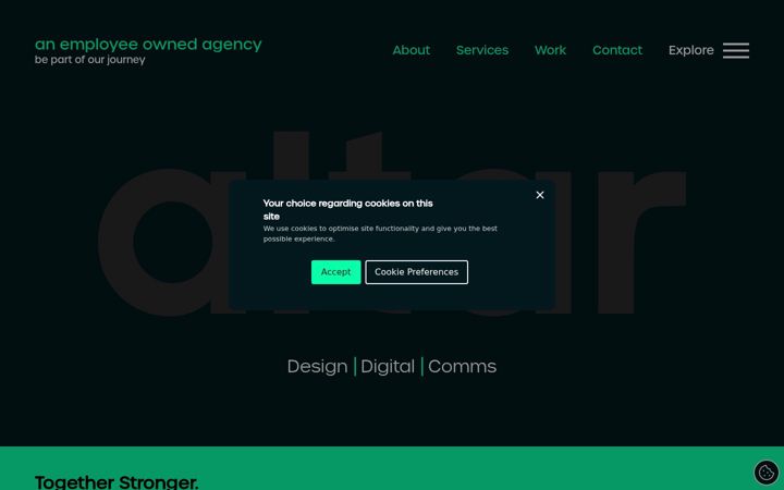 Screenshot of denvirmarketing.com