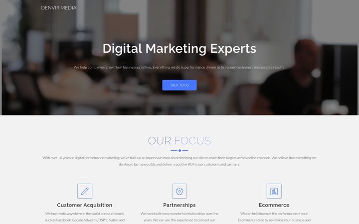 Screenshot of denvirmedia.com