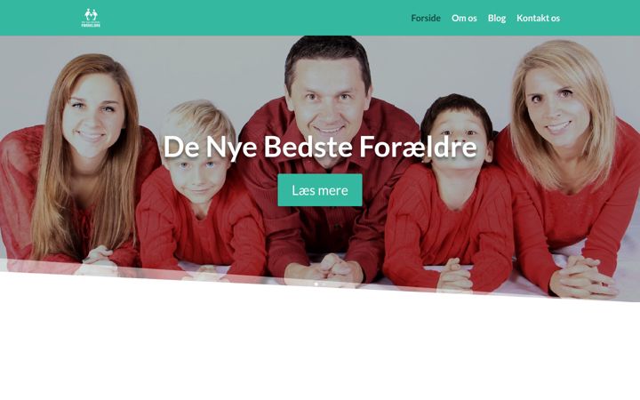 Screenshot of denyebedsteforaeldre.dk