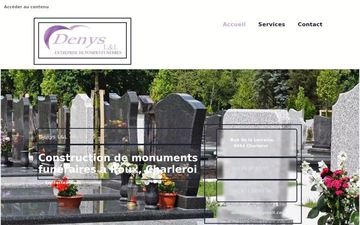 Screenshot of denysll-charleroi.be