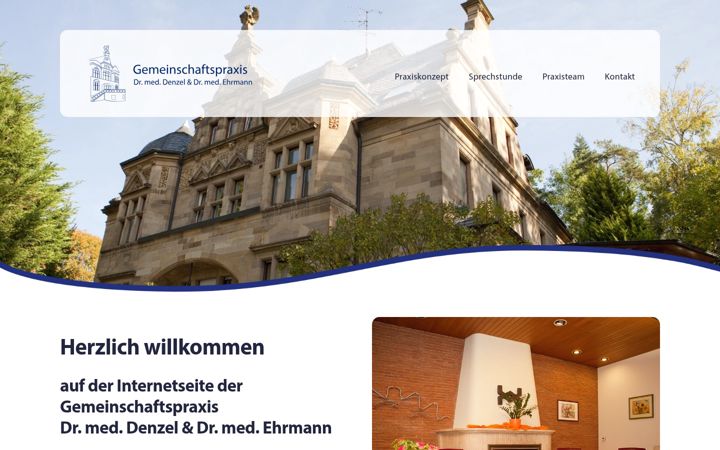 Screenshot of denzel-ehrmann.de