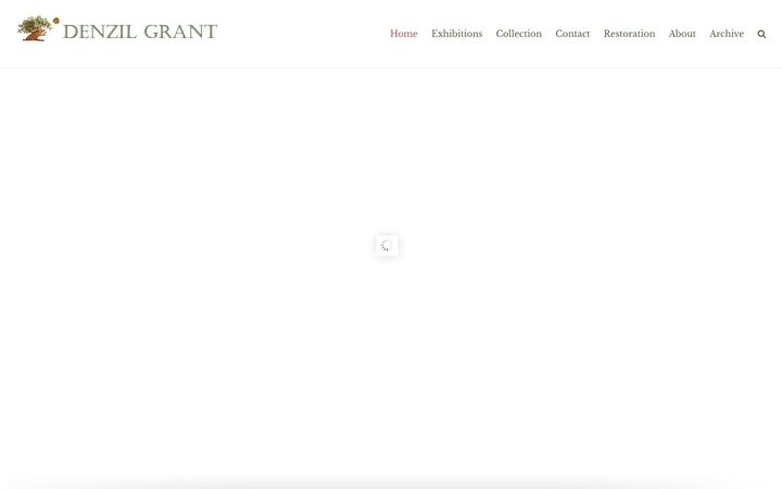 Screenshot of denzilgrant.com