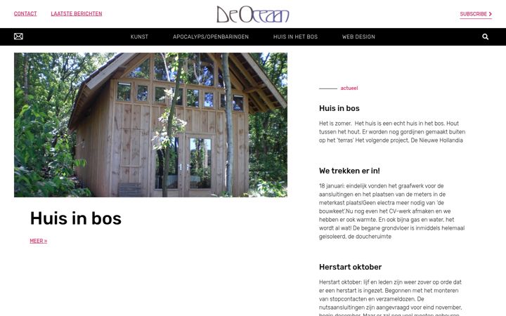 Screenshot ta' deoceaan.nl
