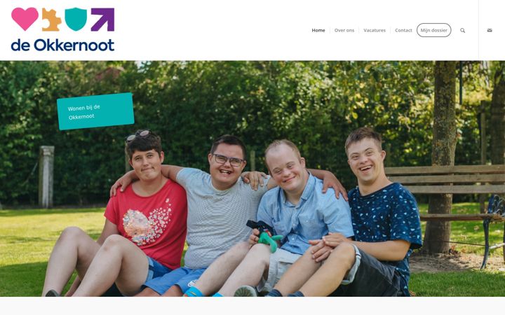 Screenshot of deokkernoot.nl