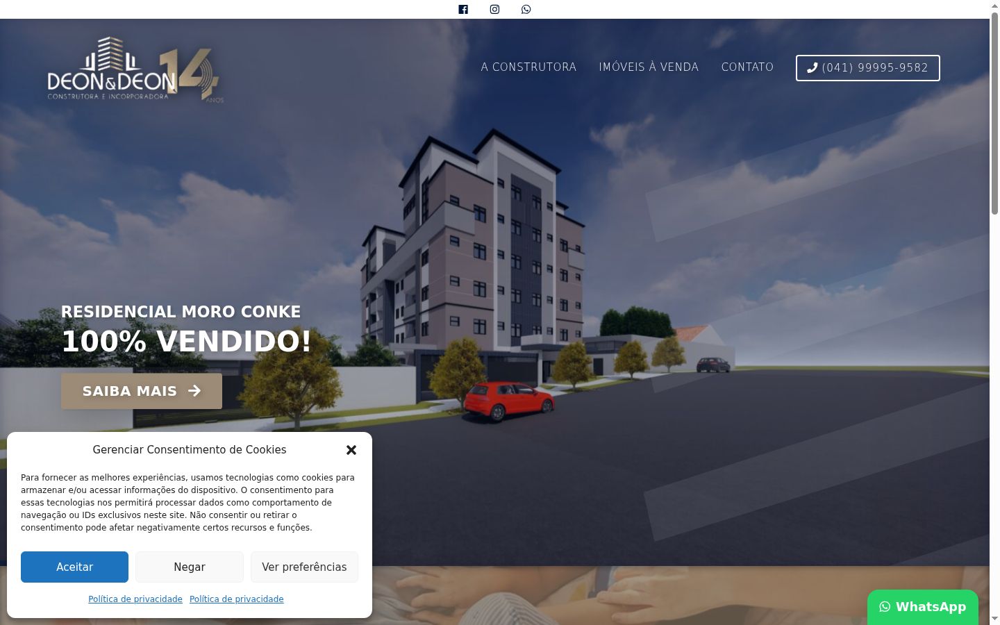 Snímka obrazovky banera súhlasu zobrazeného pred akoukoľvek interakciou