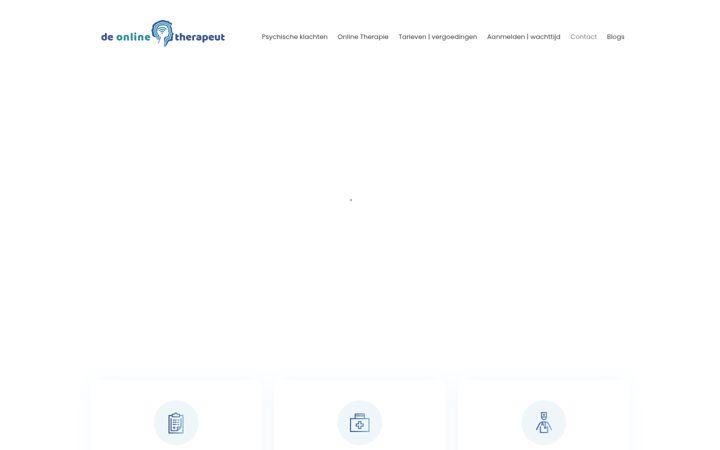 Snímek obrazovky deonlinetherapeut.nl