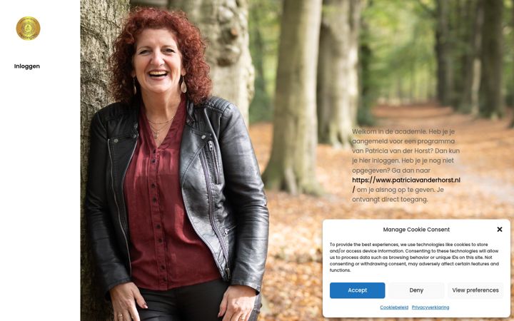 Snímek obrazovky deonlinetransformatieacademie.nl